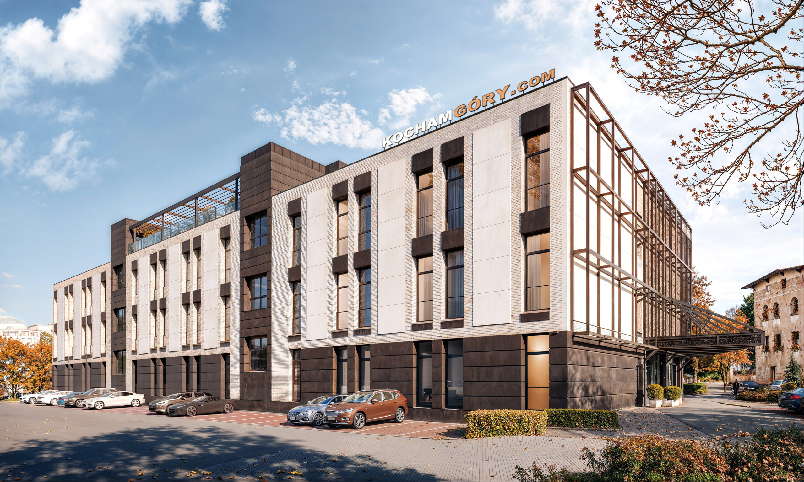 Listopadowy raport z budowy hotelu Bellevue